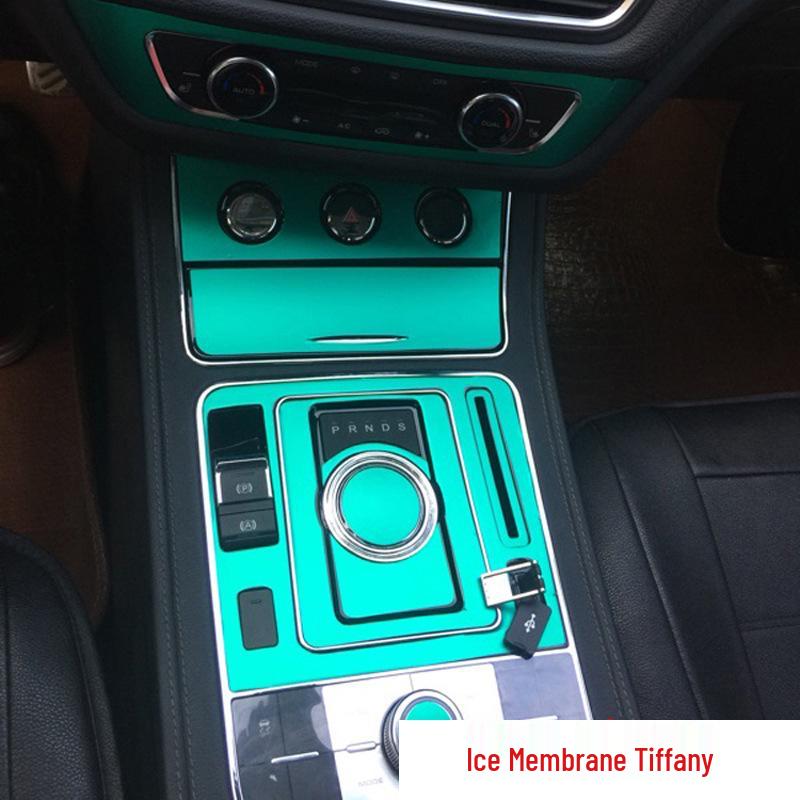 Zotye T600 Sport 16 Model Carbon Fiber Gear Shift Console Decor Sticker