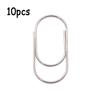 10pcs 50mm Large Wide Paper Clips Durable Kawaii Photo Paper Clip  Office Clip