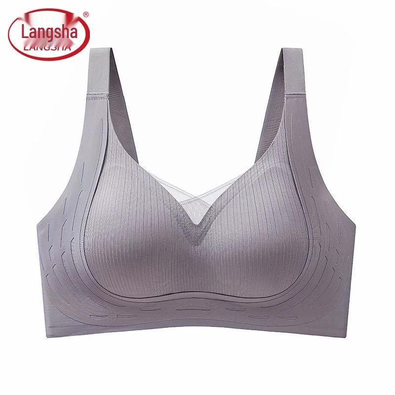 Langsha Women s Seamless Wire-Free Shaping Bra M (34/75ABC)