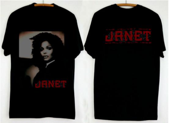 Janet Jackson The Velvet Rope Tshirt Unisex Size S5XL Unisex T-Shirt S