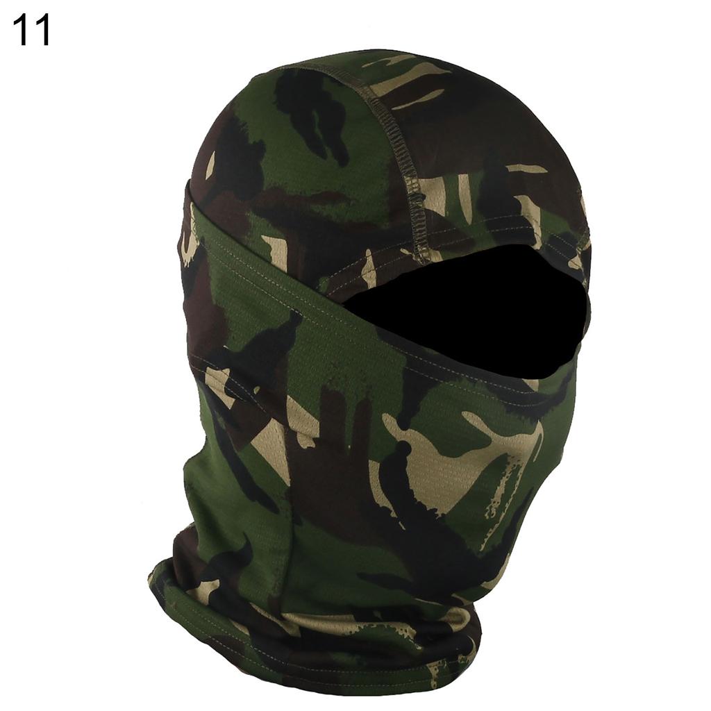 Nice Cycling Unisex Camo Print Outdoor Cycling Balaclava