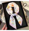 Women S Fresh Printed Square Scarf Fashion Versatile Summer Sun Protection