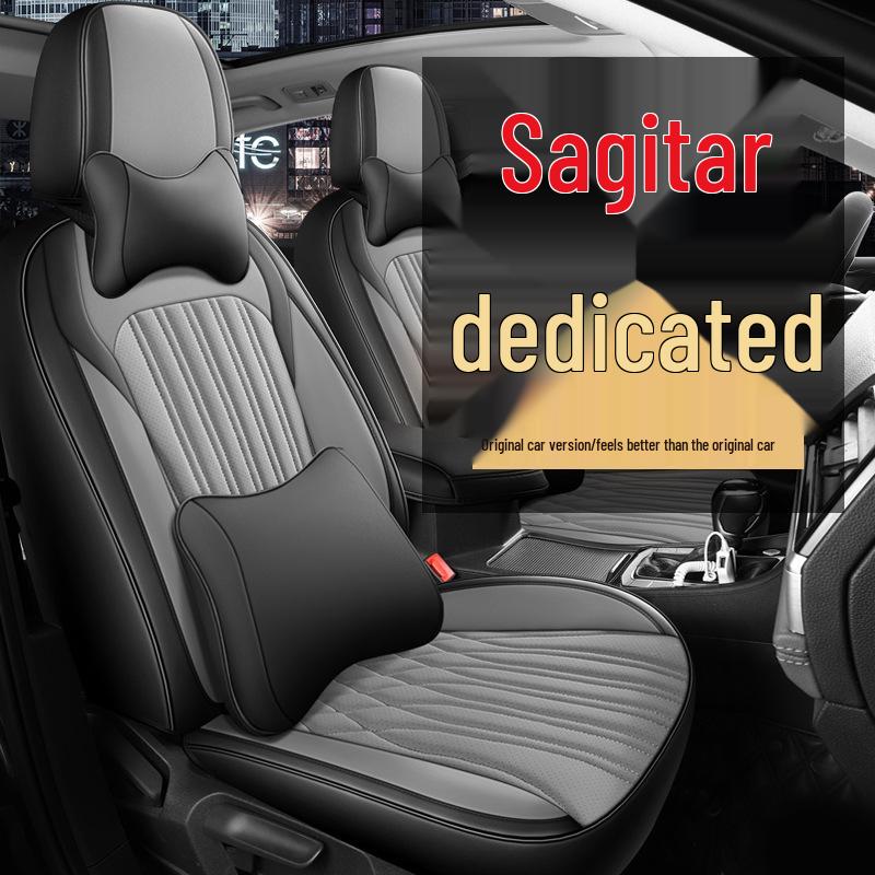Universal Full Wrap Four Seasons Car Seat Cover for New Sagitar – Five-Seat Cushion