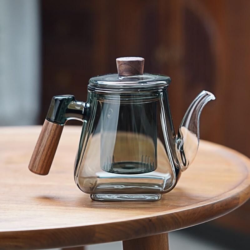 ZISIZ Heat-Resistant Glass Teapot