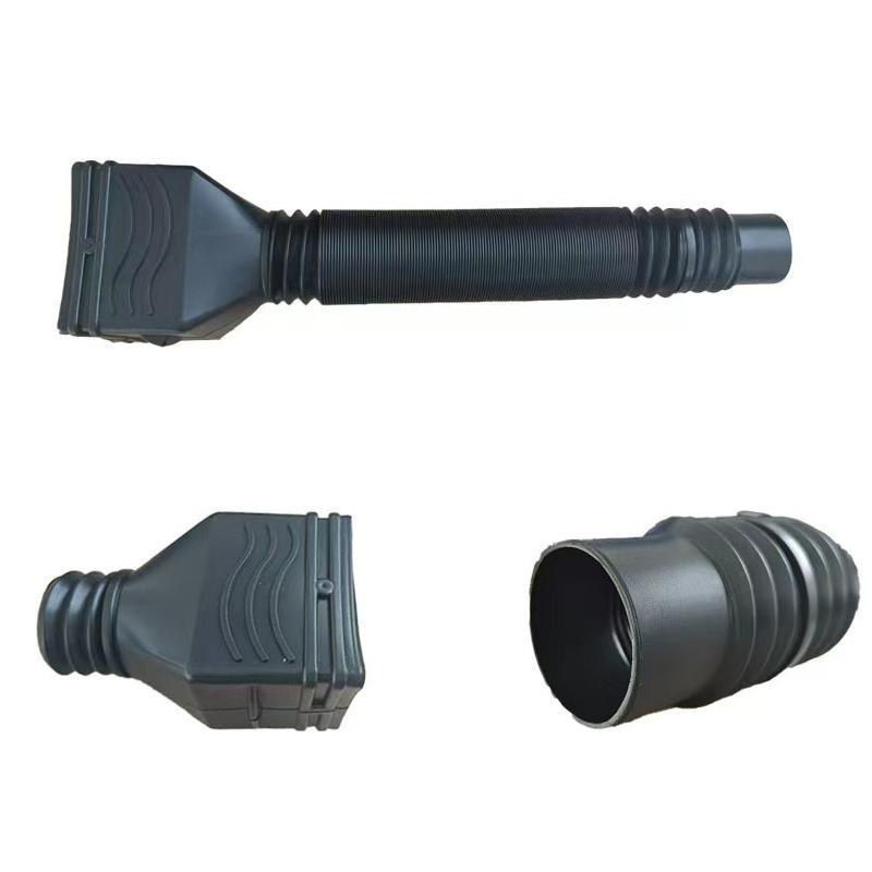 2 sets of foldable and easy to install retractable rainwater drainage pipes are durable and long-lasting