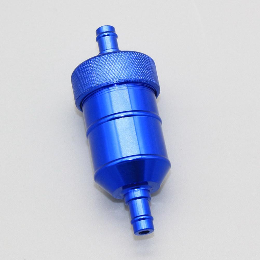 Cnc Aluminum Alloy Glass Oil Filter with Thread Design for Easy Cleaning Universal Gas Fuel Filter for Motorcycle and Automobile