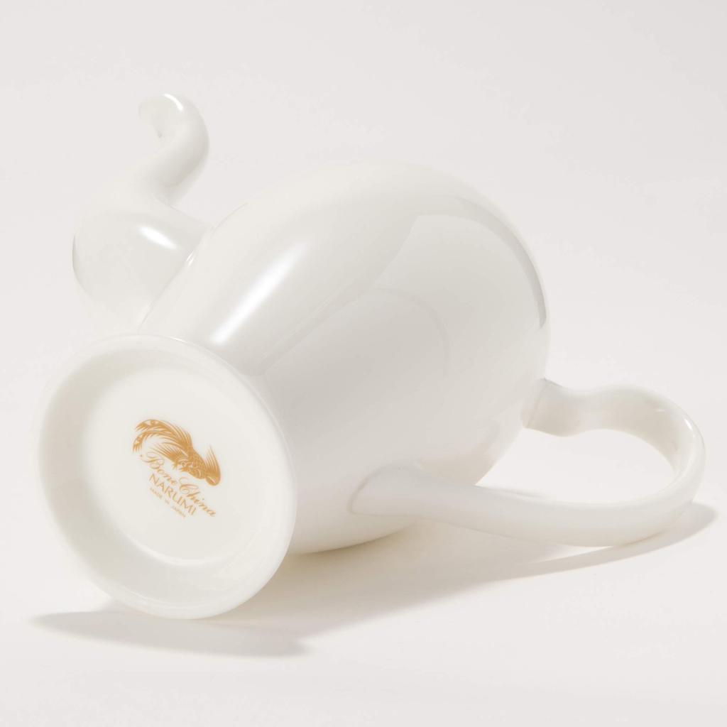 NARUMI Chinese Cuisine Laojiu Made In Teapot, Tableware, White, 370cc, Pot, Japan, 9000-4459