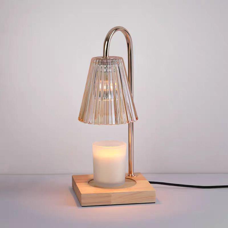 Verstellbare Aroma-Lampe mit Wachsschmelzer und Timer - Dimmbare Schreibtisch- und Ambientebeleuchtung