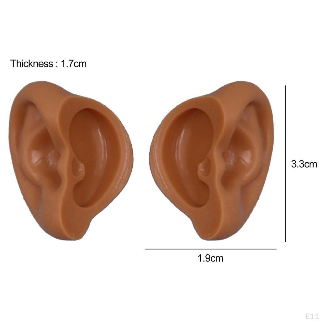 Doll Ears Plastic/ Reusable/ Dolls Accessories /Toy for Rbl /Makeup