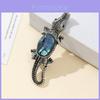 Creative Cartoon Crocodile Brooch With Alloy Inlay For Jewelry Making And Accessories