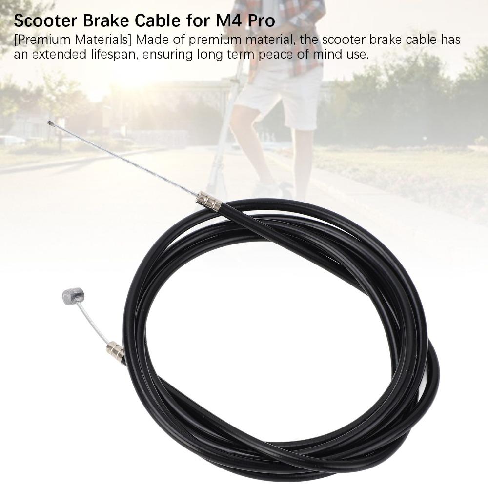 Black Electric Scooter Brake Line for KUGOO M4 / M4 Pro Electric Scooters Scooter Maintenance