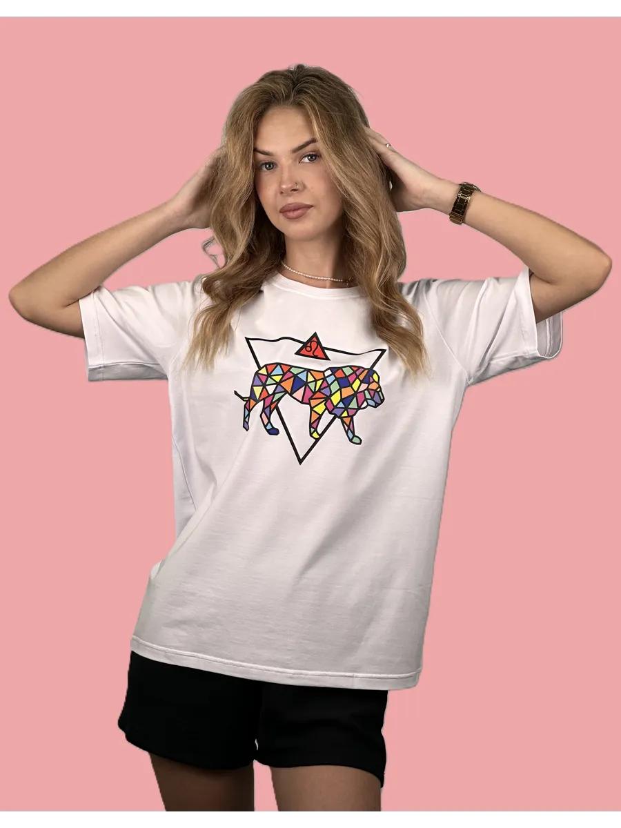 Leo print T-shirt 3XL