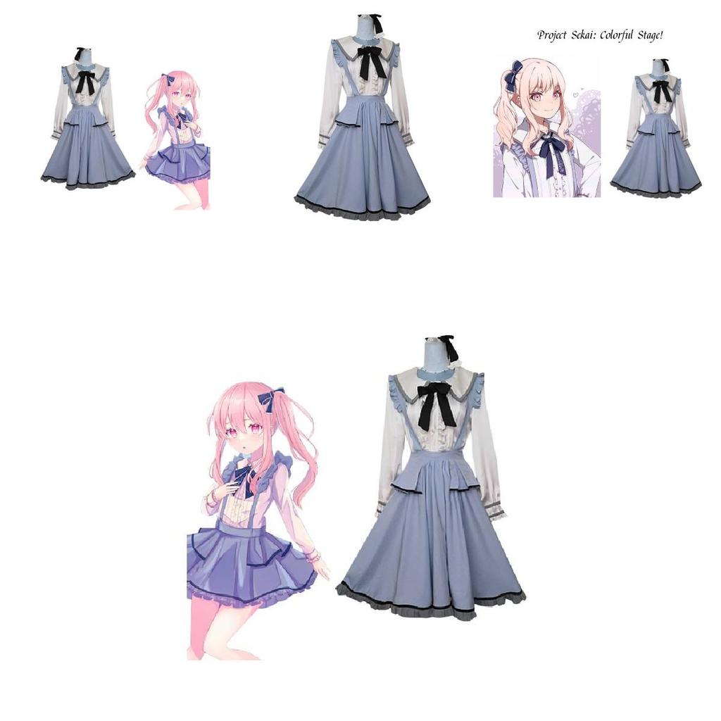 Colorful World Stage Feat. Hatsune Miku Xiaoshan Ruixi Maid Cosplay Anime Costume