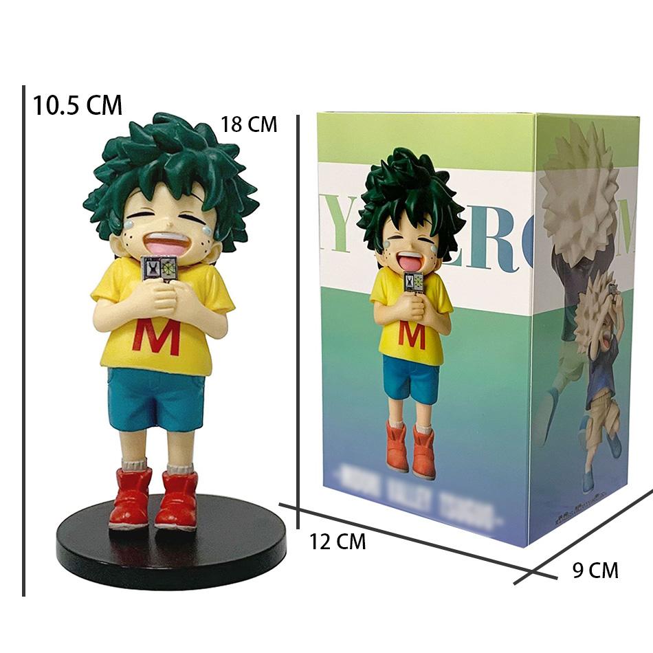 | In Stock Gift | My Hero Academia Childhood Izuku Midoriya / Childhood Katsuki Bakugo Figure Model Decoration Doll