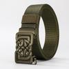 Men'S Wind Alloy Automatic Buckle Belt Thickened Imitation Nylon Tactical Belt