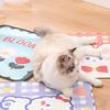 Square Shape Pet Ice Pad Cartoon Dog Cooling Mat Universal Pet Bed Pad  Spring