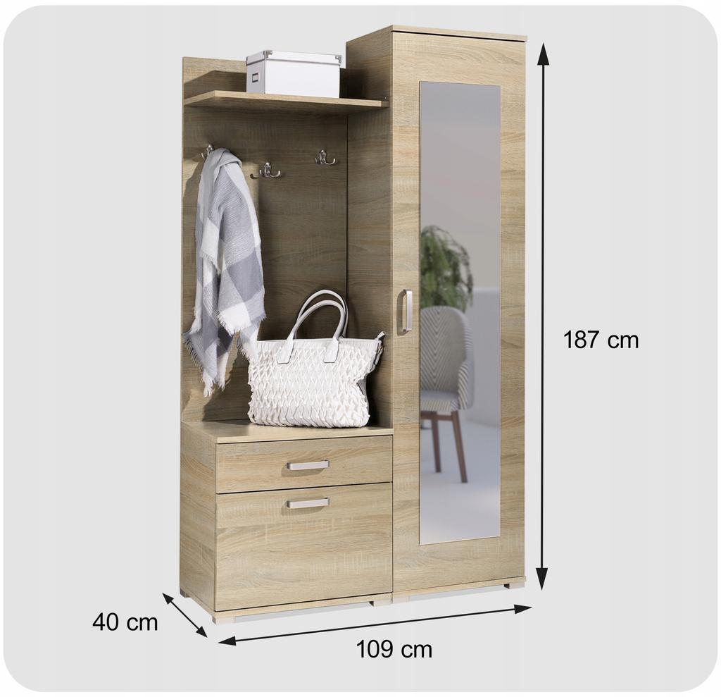Garderobe Flur für Flur Schrank Schuhschrank Gino Family Möbel