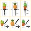 Simulation Pineapple Cactus Outdoor Garden Lawn LED Solar Lamp Landscape Light