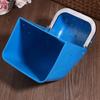 1Pc Large Capacity Rabbit Feed Box Plastic Steel Rabbit Feed Box Rabbit Feed Feeder Hopper Rabbit Anti Pickling Feed Trough