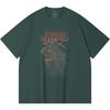 T-shirt Heavy Metal 100% Cotone 230 Gsm Stampa Band Rock Musica Popolare Unisex T-shirt Pesante in Cotone
