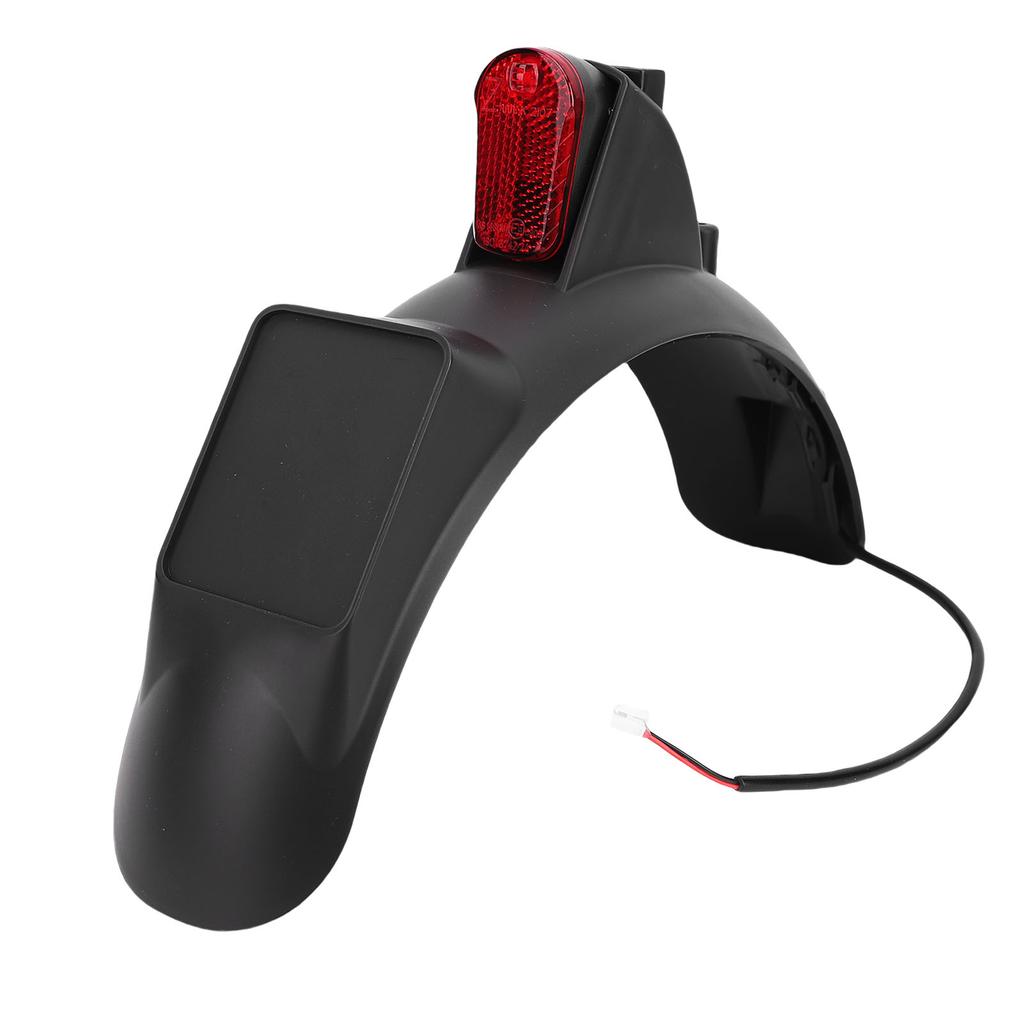 Mudguard Replacement for Xiaomi 4 Lite Gen 2 Electric Scooter Splash Proof Rear Mudflap with High Brightness LED Tail