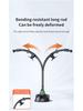 Flexible Soft Tube Car Phone Mount with Large Suction Cup for Windshield or Dashboard