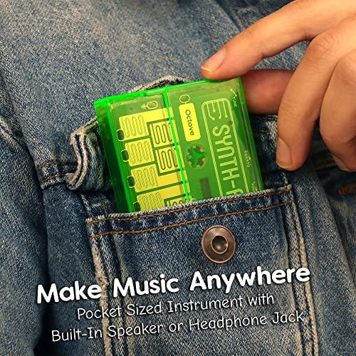 MicroKits Synth-a-Sette | Pocket-Sized Synth Set | Analog Synthesizer | Music Gadget | Banana-Powered Electronic Instrument Kit