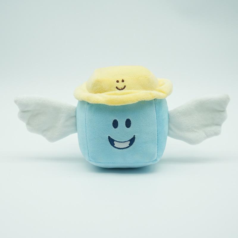 New In Stock Lucky Block Plush Doll Cute Anime Peripherals Toy Birthday Christmas Gift