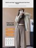 Women's High-Waist Corduroy Wide-Leg Pants - Autumn/Winter 2024 Collection