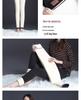 Northeast Women's High-Waist Wool Leggings: Thick Fleece Lined, Plus Size, Tummy Control, Warm Pants for Autumn/Winter