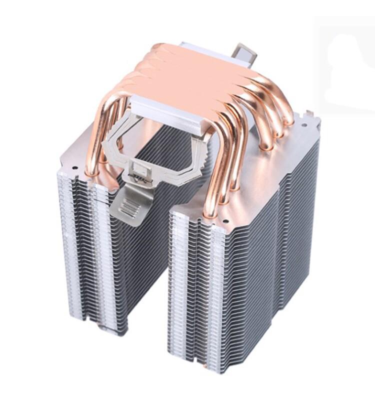 DIY CPU Cooler with 2-6 Pipe Semiconductor Refrigeration Heatsink Tower