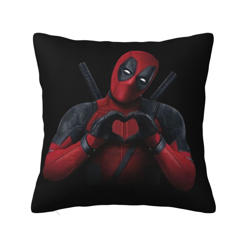 Federe Cuscino Cartoon Eroe Deadpool Personalizzate Federa Cuscino Nordica Federa Cuscino in Velluto