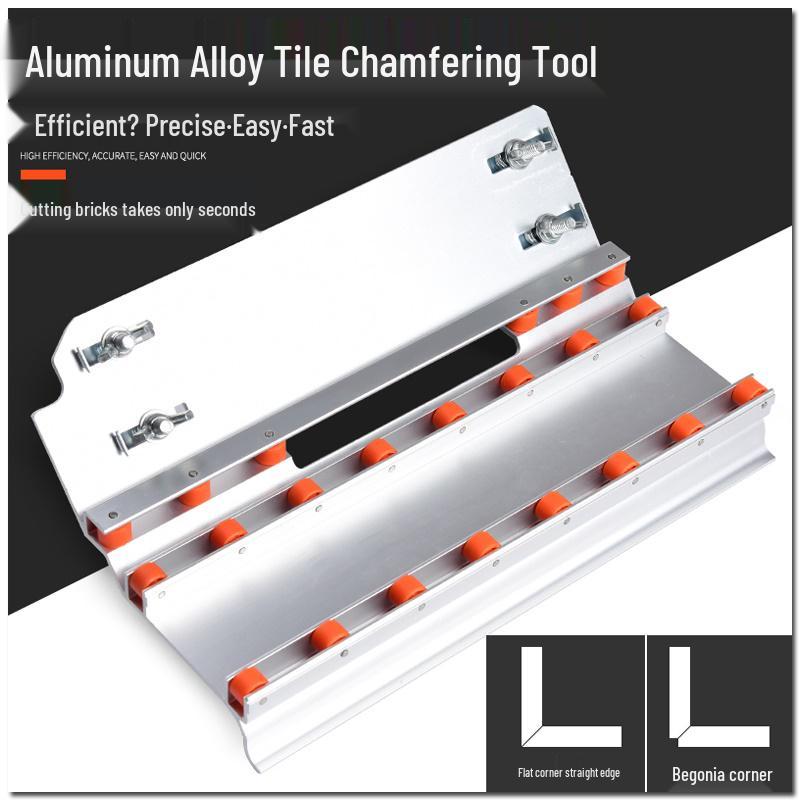 45° High-Precision Manual Tile Chamfering Machine with Beveling Edge & Begonia Edge Guide