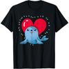 Cute Seal Lover Zoo Animal Love Heart Sea Lion T-Shirt