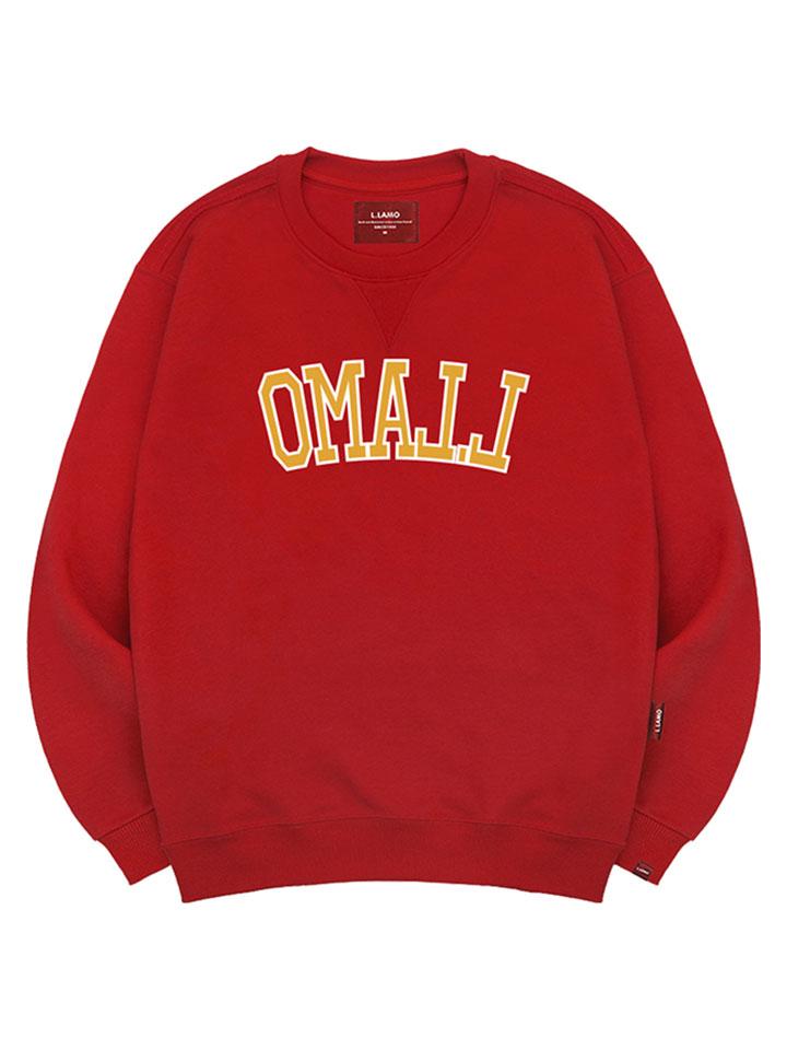 Ellamo Reversible Logo Sweatshirt Unisex Big Size S~4Xl (Type B)
