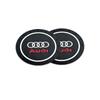 2Pcs Silicone Anti-slip Pad Water Cup Holder Drink Mats Car Coaster for A Sline TT RS6 A7 A8 A1 A3 A4 A5 Q3 C6 S3 S4 S5 S6 S8