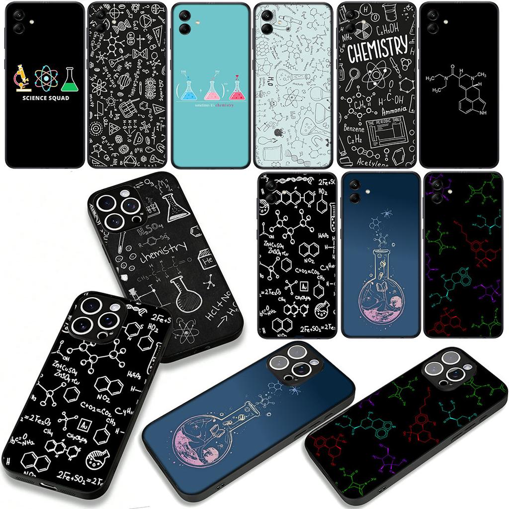 Chemistry Science Phone Case for Motorola Moto Edge 70 60 Fusion 40 NEO 20 Pro G Stylus G56 G96 G71 G73 G41 G42 G50 G51 G52