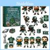 Kalendarz Adwentowy Philadelphia Eagles Blind Box z Akrylowymi Ornamentami na Prezenty Świąteczne