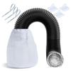 Polyester Lint Trap Bag Non-Vented Dryer Compatible Dustproof Design Dryer Vent Lint Capture Accessory Trash Bag
