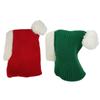 Czapka zimowa dla psa Red Pet Christmas Winter Warm Czapka z dzianiny dla małych i średnich psów Puppy Cats