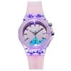 Silicone Durable Children's Quartz Watch with Light, Digital Display