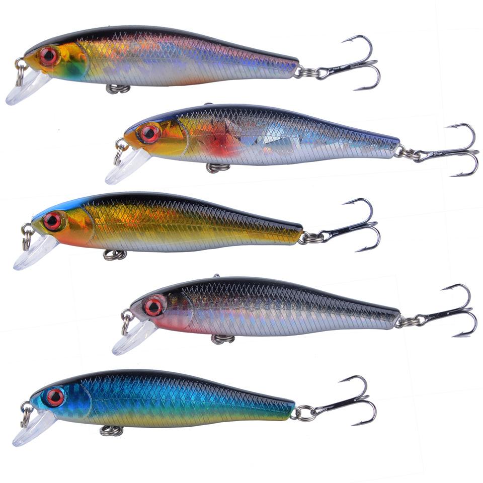 1PCS Model Sinking Minnow Fishing Lures 8.5cm 9.2g Jerkbait Bass Pike Carkbait Wobblers Swimbait Professional Bait