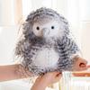 Lebensechte Eulen-Stofftiere Weiche Kuschelpuppe Für Kinder Schreibtisch-Haustier Lustiges Performance-Spiel-Requisit Geburtstagsgeschenk