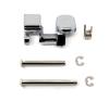 0540-001 Fuel Tank Gas Cap & Release Latch Thumb Lever Kit For Honda