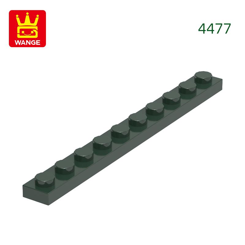 Non-Toxic 61Pcs/Lot 4477 1X10 Thin Building Block Moc Accessories Compatible With Brick Children Toys Gift Box