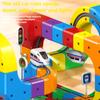Children Magnetic Rail Car Cube Toys Diy Building Blocks Educational Toy Magical Track Train Construction Kids Christmas Gifts