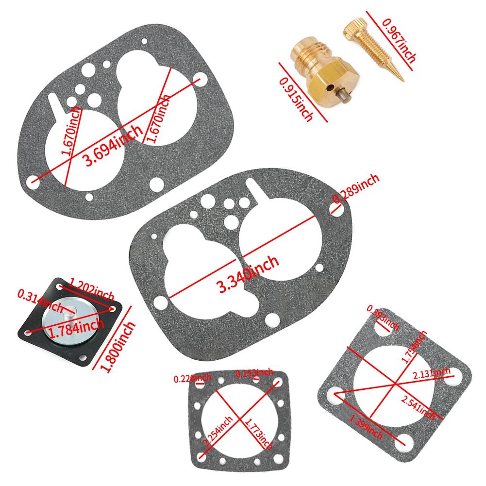 Carburetor Kit Easy to Install Carburetor Repair Kit for Volvo Penta SOLEX 44 PA 1 Inboard Marine 856471 856472 T3