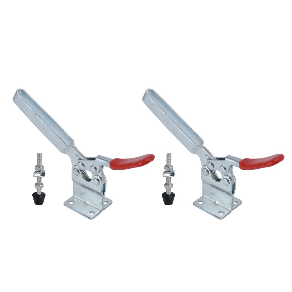 Toggle Clamp 90kg Clamping Force Quick Fixture Clamp for Welding Home Improvement Equipment InstallationGL‑201‑BLH