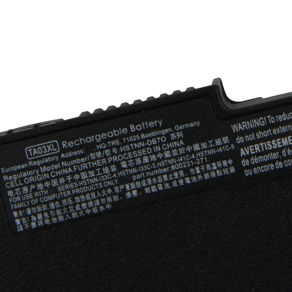 Baterie reîncărcabilă cu litiu pentru HP Elitebook 840 745 848 850 755 G3 G4 ZBook 15u G3 G4 mt42 mt43 TA03XL HSTNN-DB7O Baterie laptop 51Wh