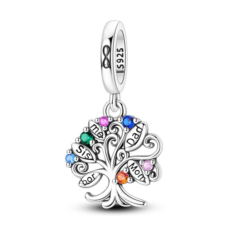 925 Silver Charms Beads Passport Dog Shoes Dangle Fit Bracelet Women Jewelry Gift DIY
